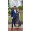 image:imageGRECERELLE 2026 Womens Spring Summer Boho Floral Print VNeck Faux Wrap Maxi Dress for Wedding Guest Graduation Party01 Polka Dotsnavy Blue