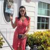 image:imageGRECERELLE 2026 Womens Spring Summer Boho Floral Print VNeck Faux Wrap Maxi Dress for Wedding Guest Graduation Party09 Polka Dotsred
