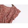 image:imageGRECERELLE 2026 Womens Spring Summer Boho Floral Print VNeck Faux Wrap Maxi Dress for Wedding Guest Graduation Party23 Fp Floret Red