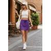 image:imageGRECERELLE 2026 Active Skirts for Women with Builtin Shorts and Pockets for Golf Tennis Hiking Workout Casual SkortDark Purple