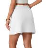 image:imageGRECERELLE 2026 Active Skirts for Women with Builtin Shorts and Pockets for Golf Tennis Hiking Workout Casual SkortOffwhite