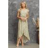 image:imageGRECERELLE 2026 Womens Spring Summer Boho Floral Print VNeck Faux Wrap Maxi Dress for Wedding Guest Graduation Party32 Fp Floret Yellow
