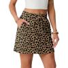 image:imageGRECERELLE 2026 Active Skirts for Women with Builtin Shorts and Pockets for Golf Tennis Hiking Workout Casual SkortFpld Khaki