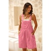 image:imageGRECERELLE Jumpsuits For Women Summer Short Overalls Casual Sleeveless Adjustable Loose Womens Rompers with Pockets 2026Pink
