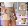 image:imageGRECERELLE 2026 Women Active Skirts with Side Slit Builtin Shorts amp Pockets for Tennis Golf Athletic Casual SkortKhaki
