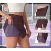 image:imageGRECERELLE 2026 Women Active Skirts with Side Slit Builtin Shorts amp Pockets for Tennis Golf Athletic Casual SkortRosewood