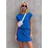 image:imageGRECERELLE Two Piece Skort Sets for Women Summer Crew Neck Cap Sleeve Top Tennis Skirt Set Athletic Matching SetsRoyal Blue