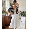 image:imageGRECERELLE Womens Summer Lightweight Cropped Cardigan Shrug  Short Sleeve Casual Bolero Shrugs Open Front Cover Ups for Dresses V Neck Trendy Layering TopsBlack Butterfly