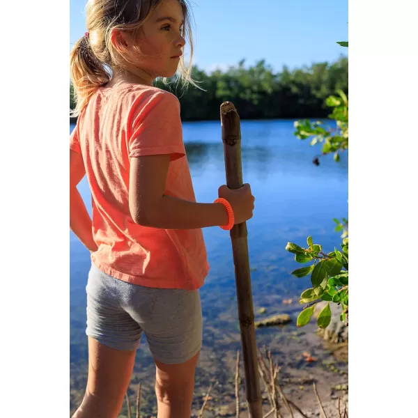 Mosquito Guard 20 Deet Free Mosquito Repellent Bracelets for Kids - Camping Essentials Bug Repellent Bracelets - Mosquito Repellent Outdoor Patio Bands - Summer Essential Bug Bracelets Repellent Kids