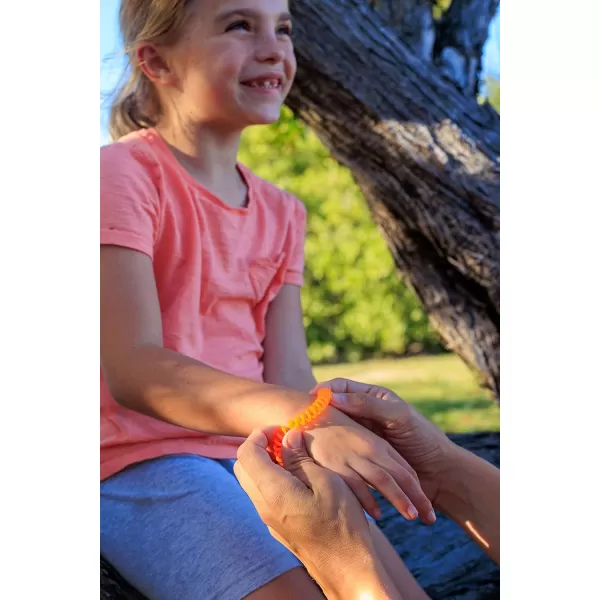 Mosquito Guard 20 Deet Free Mosquito Repellent Bracelets for Kids - Camping Essentials Bug Repellent Bracelets - Mosquito Repellent Outdoor Patio Bands - Summer Essential Bug Bracelets Repellent Kids
