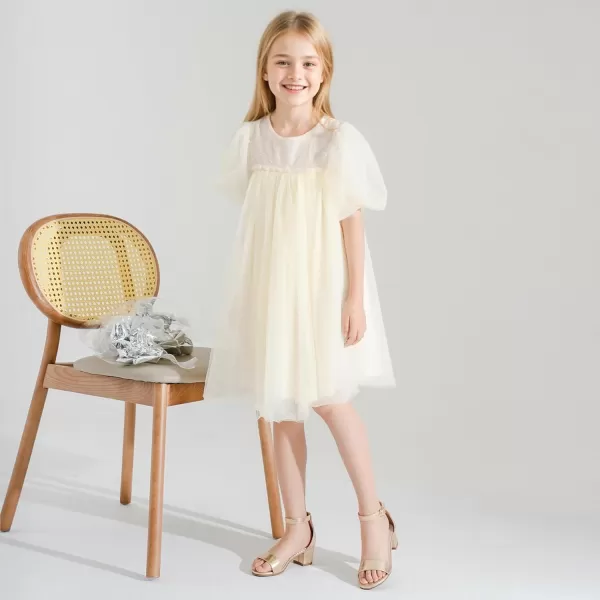 Girls High Heels Sandal for Girls Open Toe Ankle Buckle Strap Dress Shoes for Little Big Kids in Wedding Party Block Chunky Pump SandalsHonorable Pearl Gold