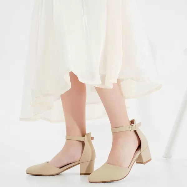 Girls Sandals Closed Toe High Heels Formal Dress Shoes Ankle Strap Pointed Toe Heeled for Little Big Kids in Wedding Party Comfortable Thick Heels Block Chunky Pump ShoesClassic Nubuck Khaki