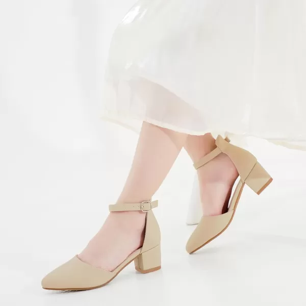 Girls Sandals Closed Toe High Heels Formal Dress Shoes Ankle Strap Pointed Toe Heeled for Little Big Kids in Wedding Party Comfortable Thick Heels Block Chunky Pump ShoesClassic Nubuck Khaki