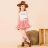 imageCowboy Boots for Girls Pointed Toe Kids Cowgirl Boots Mid Calf Western Youth Cowgirl Boots Horse Riding Party for Toddler Little Big KidsPink Brown Embroidery