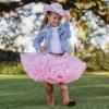 imageKids Cowgirl Boots for Girls Western Square Toe Girls Sparkle Boots Zipper Mid Calf Low Heel Horse Riding for Toddler Little Big KidsBrown Pink