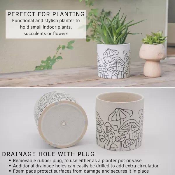 Moon Phase Wall Hanging Handmade Hammered Gold Metal 7 Moons 34quot Banner Phases of the Moon Mushroom Decor Planter Handmade Design Speckled White Ceramic Unique Retro Plant Pot Indoor Plants