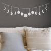 imageBASE ROOTS Moon Phase White Wall Decor for Bedroom ampamp Living Room Bohemian Wall Decor Handmade Hammered Metal 36quot 13 Phases Moon Celestial Wall Art Gift for Women ampamp Kids