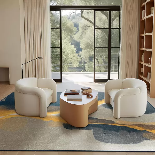 Phantoscope Hallway Runner Rug 2x6  Boho Washable NonSlip Kitchen Rug Runner UltraThin Geometry Modern Accent Throw Rug for Entryway Laundry Bathroom Bedroom Deep GreyGoldDeep GreyGold