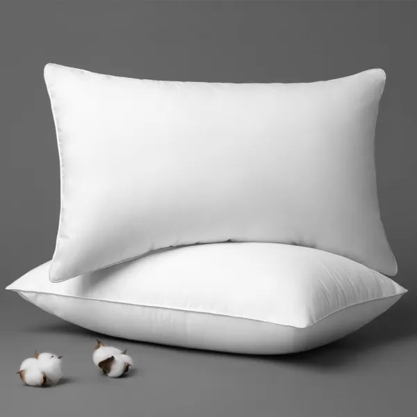 Phantoscope 18x18 Pillow Insert  Throw Pillow Insert with 100 Cotton Cover  18 Inch Square Form Microfiber Pillow Sham Stuffer  Couch Cushion Pillow 1 Count Pack of 1White