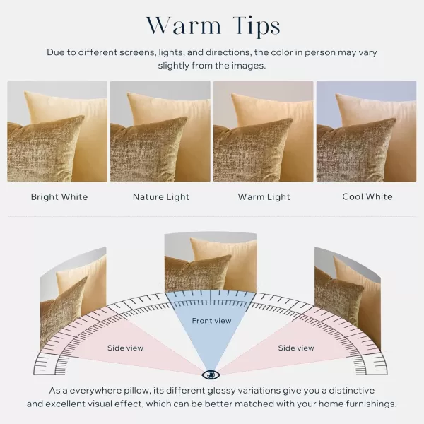 Phantoscope Pack of 2 Sparkling Velvet Decorative Solid Throw Decorative Pillow Cover Soft Gold Glitter Square Cushion Cover Pillowcase for Couch Bed and Chair Gold 18 x 18 inches 45 x 45 cmGold