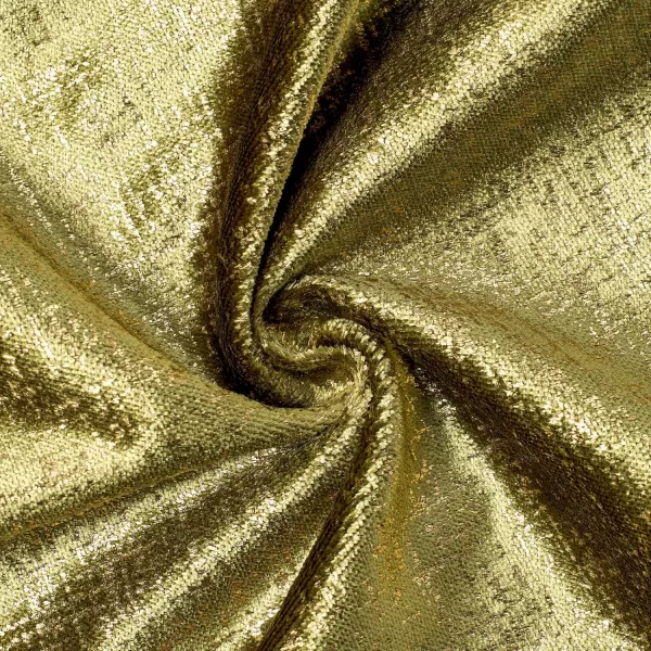 Phantoscope Pack of 2 Sparkling Velvet Decorative Solid Throw Decorative Pillow Cover Soft Gold Glitter Square Cushion Cover Pillowcase for Couch Bed and Chair Gold 18 x 18 inches 45 x 45 cmGreen and Gold