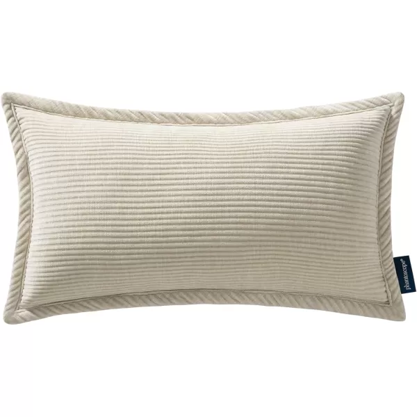 Phantoscope Pack of 2 Corduroy Decorative Pillow Covers Soft Corduroy Velvet Solid Square Cushion Case for Couch Beige 18 x 18 inches 45 x 45 cmBeige