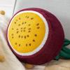 imagePhantoscope Fruit Shaped Pillows Series Happy Easter Carrot Shaped Pillow Fun Home Decor of Fruit Themed Cushion Corduroy Carrot with Leaves Decorative Pillow for Couch Bed Orange 22 x 10 inchesPassion Fruit Purple