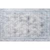 imagePhantoscope Hallway Runner Rug 2x6  Boho Washable NonSlip Kitchen Rug Runner UltraThin Vintage Distressed Accent Throw Rug for Entryway Laundry Bathroom Bedroom BlueGreyBlueGrey