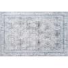 imagePhantoscope Hallway Runner Rug 2x6  Boho Washable NonSlip Kitchen Rug Runner UltraThin Vintage Distressed Accent Throw Rug for Entryway Laundry Bathroom Bedroom BlueGreyBlueGrey