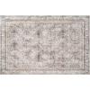 imagePhantoscope Hallway Runner Rug 2x6  Boho Washable NonSlip Kitchen Rug Runner UltraThin Vintage Distressed Accent Throw Rug for Entryway Laundry Bathroom Bedroom BlueGreyLight Brown