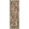 imagePhantoscope Hallway Runner Rug 2x6  Boho Washable NonSlip Kitchen Rug Runner UltraThin Vintage Distressed Accent Throw Rug for Entryway Laundry Bathroom Bedroom BlueGreyDark BrownOrange Spice