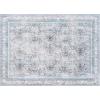 imagePhantoscope Hallway Runner Rug 2x6  Boho Washable NonSlip Kitchen Rug Runner UltraThin Vintage Distressed Accent Throw Rug for Entryway Laundry Bathroom Bedroom BlueGreyBlueGrey