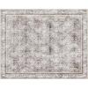 imagePhantoscope Hallway Runner Rug 2x6  Boho Washable NonSlip Kitchen Rug Runner UltraThin Vintage Distressed Accent Throw Rug for Entryway Laundry Bathroom Bedroom BlueGreyLight Brown