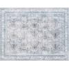 imagePhantoscope Hallway Runner Rug 2x6  Boho Washable NonSlip Kitchen Rug Runner UltraThin Vintage Distressed Accent Throw Rug for Entryway Laundry Bathroom Bedroom BlueGreyBlueGrey