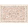 imagePhantoscope Vintage Collection Area Rug 6x9  Washable Rug Boho Rugs NonSlip for Living Room Bedroom Dining Room Dorm Indoor LowPile Carpet Distressed Accent Rug BlueWhiteSoft Pink  Beige