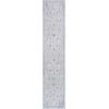 imagePhantoscope Vintage Collection Area Rug 6x9  Washable Rug Boho Rugs NonSlip for Living Room Bedroom Dining Room Dorm Indoor LowPile Carpet Distressed Accent Rug BlueWhiteLight GreyNeutral