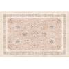 imagePhantoscope Vintage Collection Area Rug 6x9  Washable Rug Boho Rugs NonSlip for Living Room Bedroom Dining Room Dorm Indoor LowPile Carpet Distressed Accent Rug BlueWhiteSoft Pink  Beige