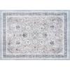 imagePhantoscope Vintage Collection Area Rug 6x9  Washable Rug Boho Rugs NonSlip for Living Room Bedroom Dining Room Dorm Indoor LowPile Carpet Distressed Accent Rug BlueWhiteLight GreyNeutral