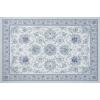 imagePhantoscope Vintage Collection Area Rug 6x9  Washable Rug Boho Rugs NonSlip for Living Room Bedroom Dining Room Dorm Indoor LowPile Carpet Distressed Accent Rug BlueWhiteBlueWhite