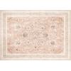 imagePhantoscope Vintage Collection Area Rug 6x9  Washable Rug Boho Rugs NonSlip for Living Room Bedroom Dining Room Dorm Indoor LowPile Carpet Distressed Accent Rug BlueWhiteSoft Pink  Beige