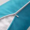 imagePhantoscope Pack of 2 Outdoor Waterproof Throw Pillow Covers with Contrast Piping Decorative Square Cushion Case Patio Pillows for Couch Tent Sunbrella Sage Green 18x18 inchesTeal Blue