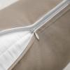 imagePhantoscope Pack of 2 Outdoor Waterproof Throw Pillow Covers with Contrast Piping Decorative Square Cushion Case Patio Pillows for Couch Tent Sunbrella Sage Green 18x18 inchesLight Coffee