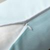 imagePhantoscope Pack of 2 Outdoor Waterproof Throw Pillow Covers with Contrast Piping Decorative Square Cushion Case Patio Pillows for Couch Tent Sunbrella Sage Green 18x18 inchesLightblue