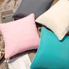 imagePhantoscope Pack of 2 Outdoor Waterproof Throw Pillow Covers with Contrast Piping Decorative Square Cushion Case Patio Pillows for Couch Tent Sunbrella Sage Green 18x18 inchesCream Cheese