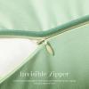 imagePhantoscope Pack of 2 Outdoor Waterproof Throw Pillow Covers with Contrast Piping Decorative Square Cushion Case Patio Pillows for Couch Tent Sunbrella Sage Green 18x18 inchesSage Green