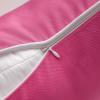 imagePhantoscope Pack of 2 Outdoor Waterproof Throw Pillow Covers with Contrast Piping Decorative Square Cushion Case Patio Pillows for Couch Tent Sunbrella Sage Green 18x18 inchesHot Pink