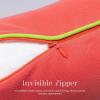 imagePhantoscope Pack of 2 Outdoor Waterproof Throw Pillow Covers with Contrast Piping Decorative Square Cushion Case Patio Pillows for Couch Tent Sunbrella Sage Green 18x18 inchesRose Pink