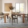 imagePhantoscope Modern Area Rug 9x12  Abstract Tribal Motif Geometric Blocks Pattern Washable NonSlip Rugs for Living Room Bedroom Dining Room Vintage LowPile Floor Carpet Warm TerracottaCreamCoastal BlueGrey