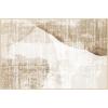 imagePhantoscope Modern Area Rug 9x12  Abstract Tribal Motif Geometric Blocks Pattern Washable NonSlip Rugs for Living Room Bedroom Dining Room Vintage LowPile Floor Carpet Warm TerracottaCreamLinen BeigeTaupe