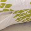 imagePhantoscope Set of 4 New Living Series Leaf Geometric Throw Decorative Velvet Pillow Cover Cushion Cover Christmas Green 18 x 18 inches 45 x 45 cmBlue